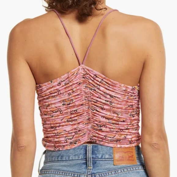 Free People Cocktail Queen Crop Tank size medium - Picture 2 of 6